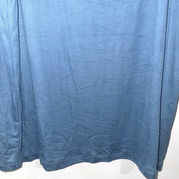 Terra & Sky Womens Blue Sleeveless Tank Top Size 2X Soft Rayon Blend Lightweight - Picture 4 of 7